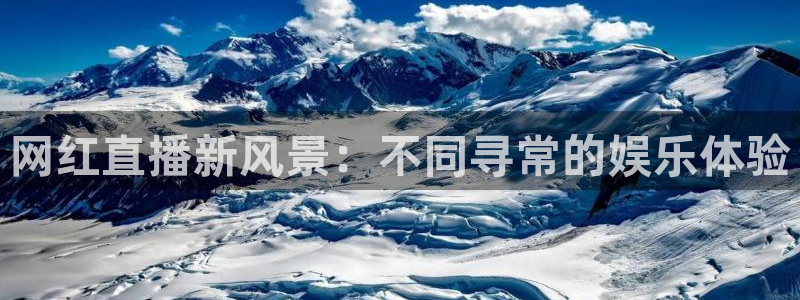919直播间官网：网红直播新风景：不同寻常的娱乐体验